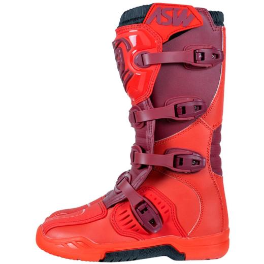 Bota ASW Image Enduro Vermelho