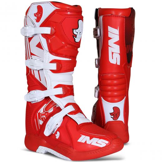 Bota IMS Factory Vermelho/Branco