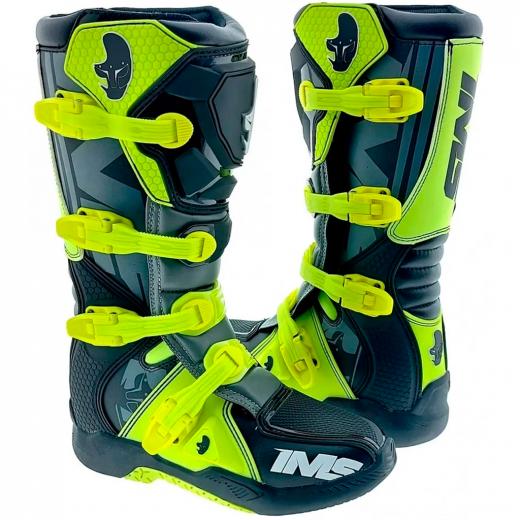 Bota IMS Factory Preto/Flor