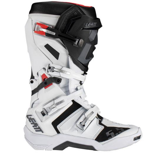 Bota Leatt 5.5 Flexlock Branco