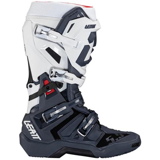 Bota Leatt 5.5 Flexlock Enduro Branco/Preto