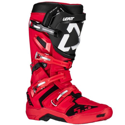 Bota Leatt 5.5 Flexlock Vermelho/Preto