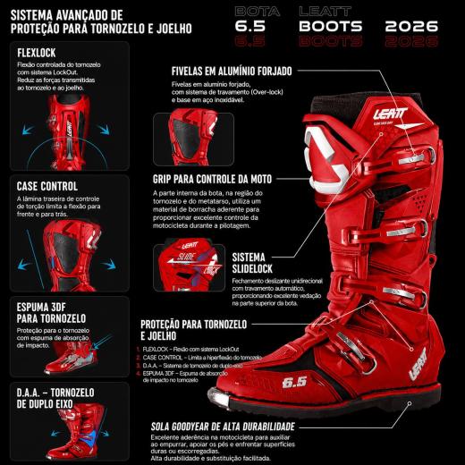 Bota Leatt 6.5