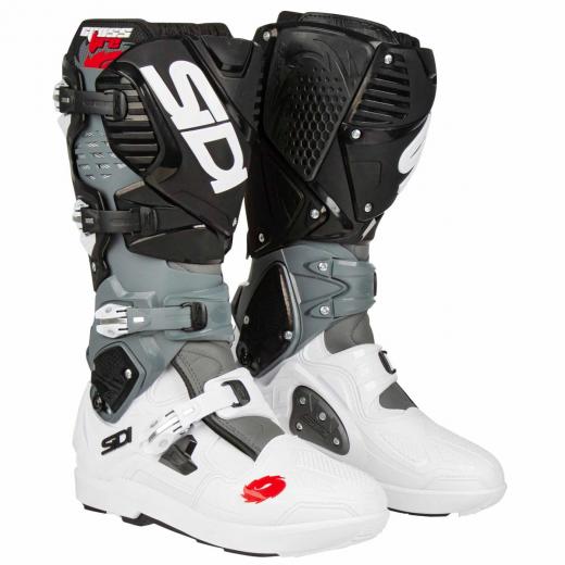 Bota Sidi Crossfire 3 SRS Branco/Cinza