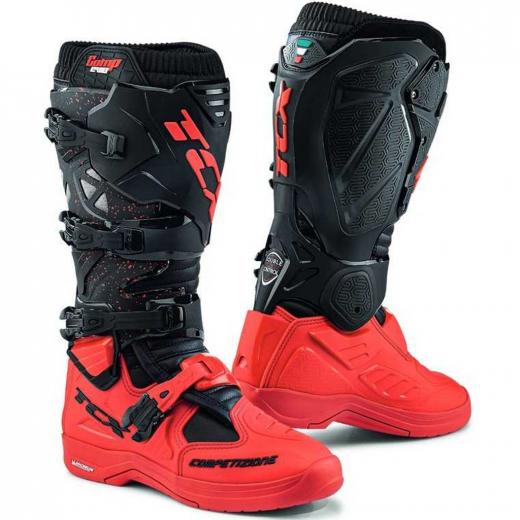 Bota TCX Comp Evo Michelin Preto/Vermelho
