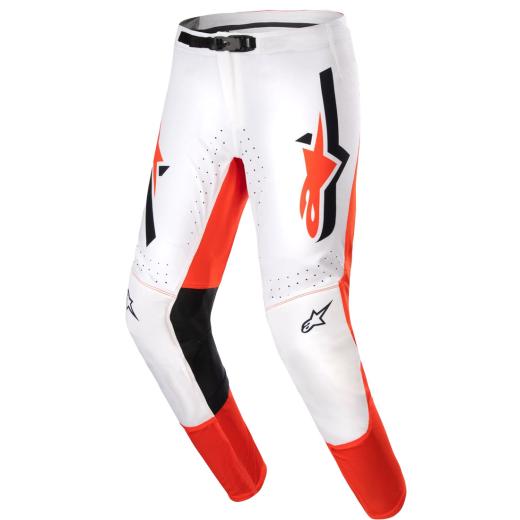 Calça Alpinestars Supertech Ward 2024 Branco/Laranja