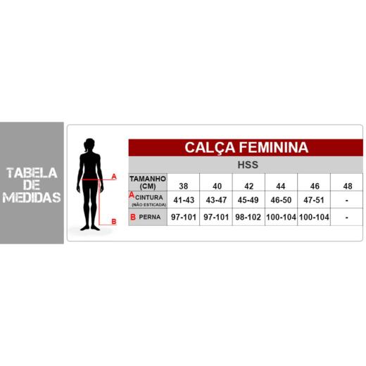 Calça Feminina HSS Endurance Flowers 