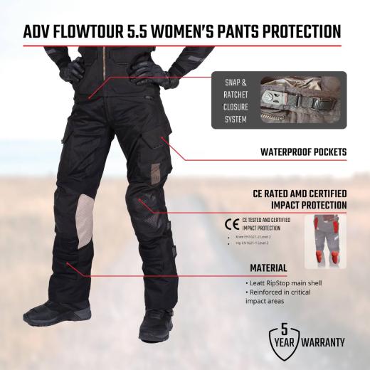 Calça Leatt Adventure Flowtour 5.5 Feminina