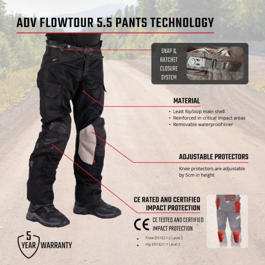Calça Leatt Adventure Flowtour 5.5
