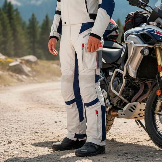 Calça Texx Armor Branco/Azul