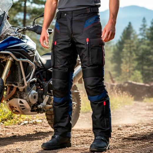 Calça Texx Armor Preto/Azul