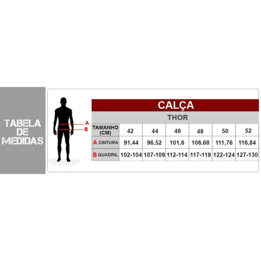 Calça Thor Pulse Cube Cinza/Laranja