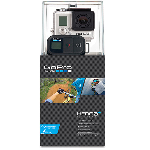 Câmera GoPro Hero3 + Black Edition