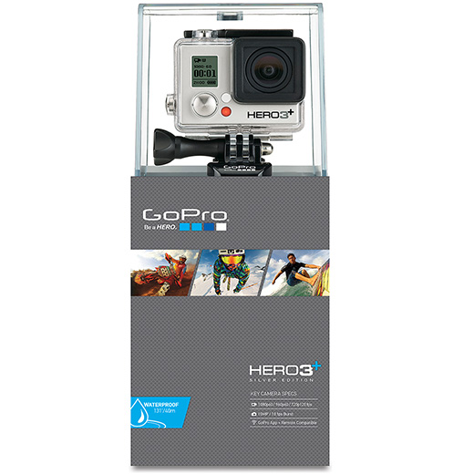 Camera GoPro Hero 3 + Silver Edition