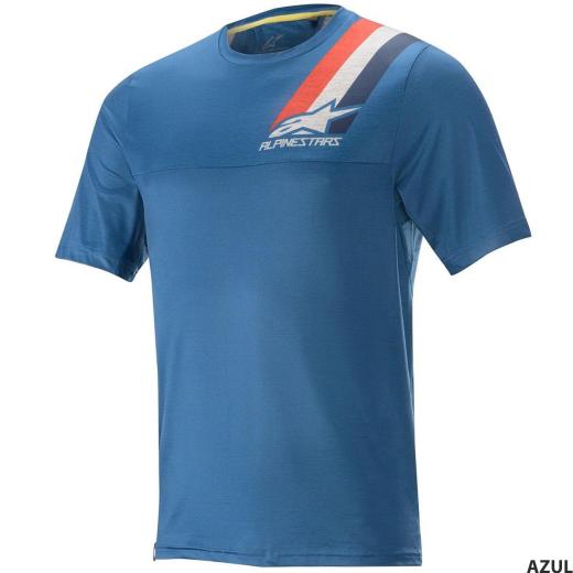 Camisa Alpinestars Alps 4.0 Azul