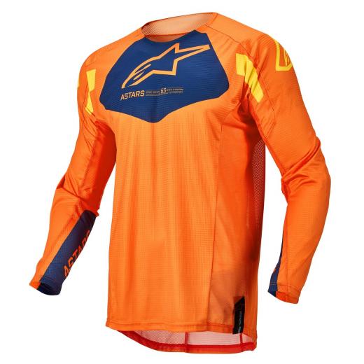 Camisa Alpinestars Techstar Factory 2022 Laranja