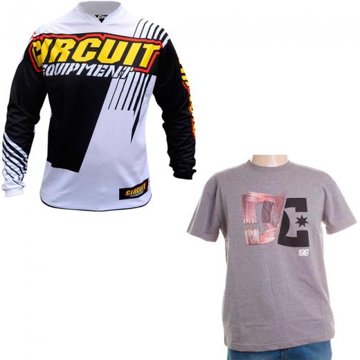 Camisa Circuit Treviso Brinde Camiseta DC Pastrana WoodStar