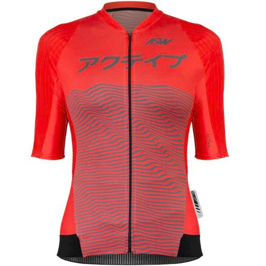 Camisa Feminina ASW Active 2.0 Tokyo Vermelho