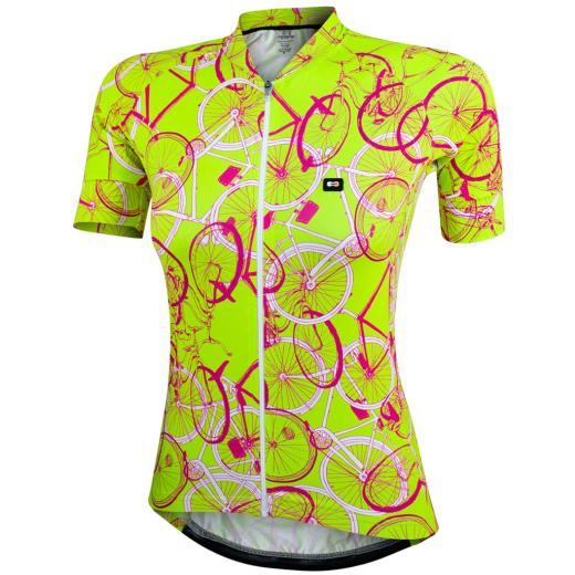 Camisa Feminina Marcio May Funny Bike Neon