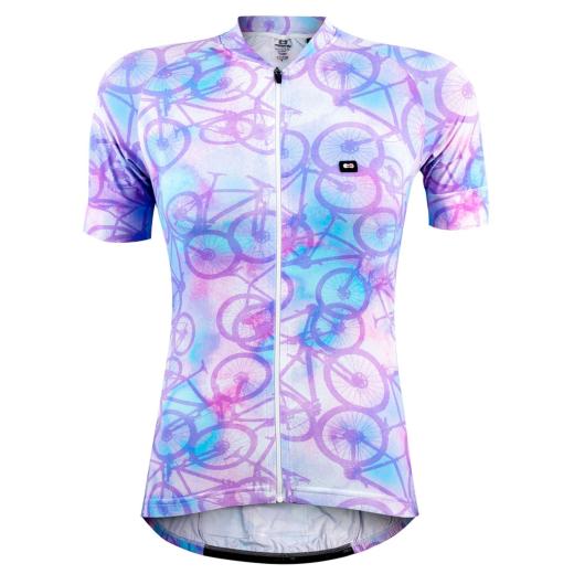 Camisa Feminina Marcio May Funny Tie Dye Bikes