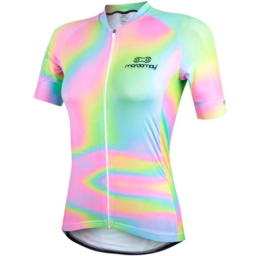 Camisa Feminina Marcio May Sport Tie Dye Bikes