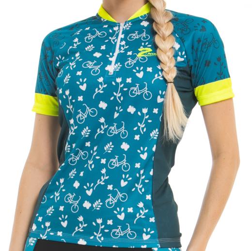 Camisa Feminina Z-Nine Ride Azul