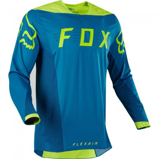Camisa Fox Flexair Teal Moth Edio Limitada