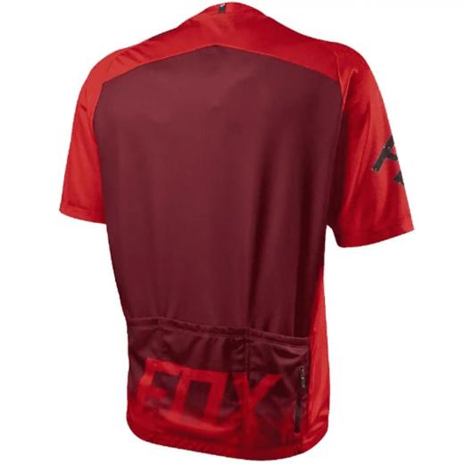 Camisa Fox Livewire Descent Vermelho