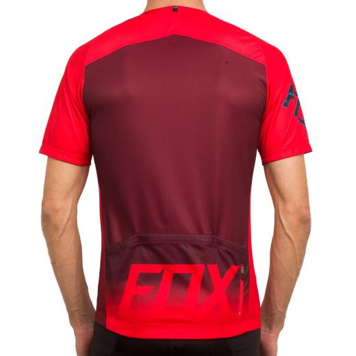 Camisa Fox Livewire Descent Vermelho