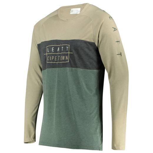 Camisa Leatt MTB Gravity 2.0 Verde