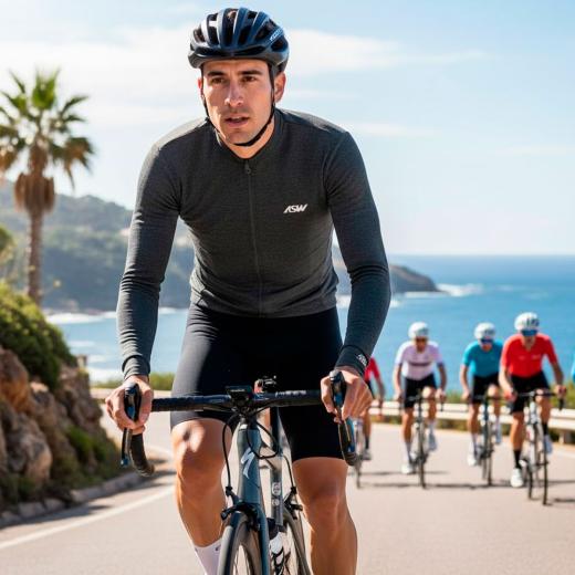 Camisa Manga Longa ASW Essentials Cinza