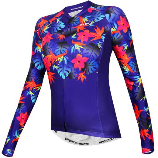 Camisa Manga Longa Feminina Sportxtreme Slim Califórnia