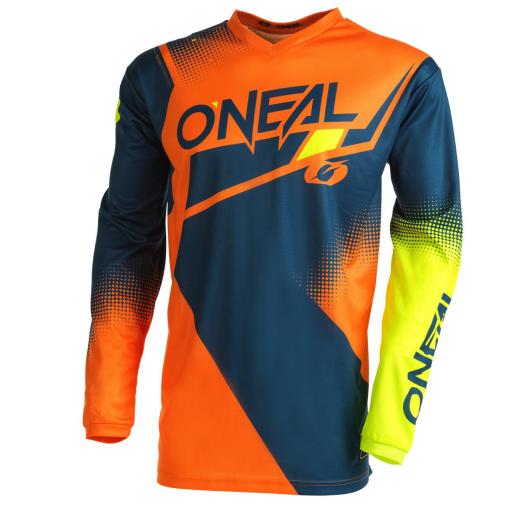 Camisa Oneal Element Azul/Laranja 2022