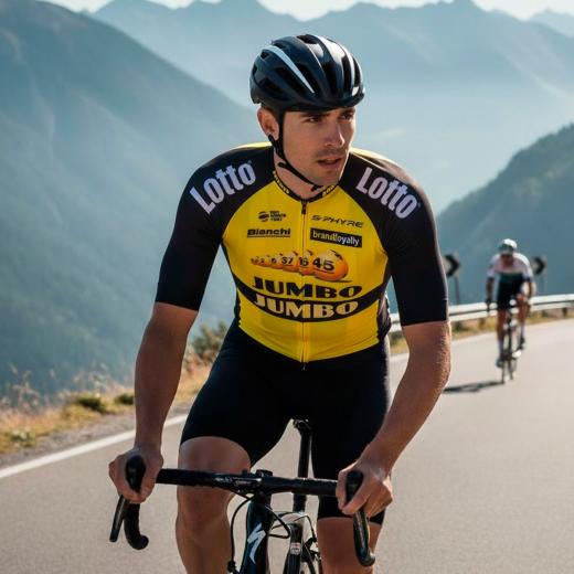 Camisa Refactor World Tour Lotto Jumbo