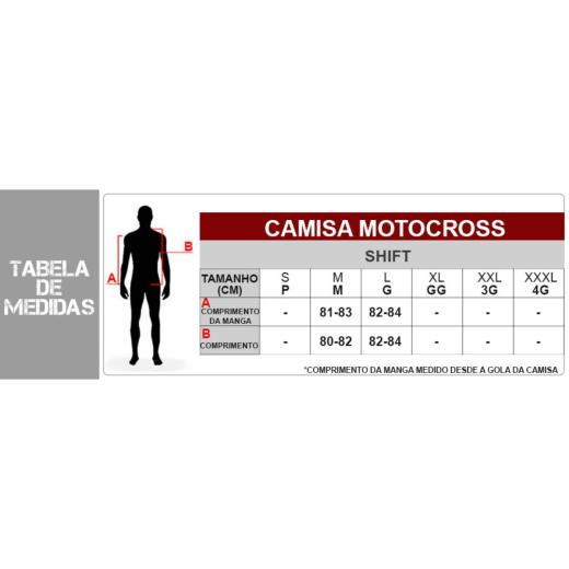 Camisa Shift Whit3 Label Race