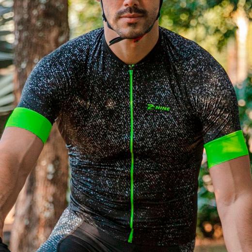 Camisa Z-Nine Ride Preto/Amarelo