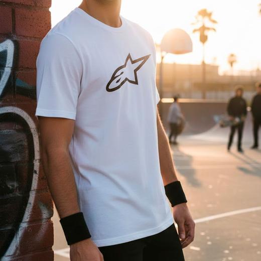 Camiseta Alpinestars Ageless 2.0 Branco