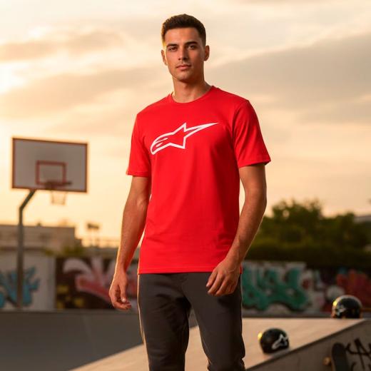 Camiseta Alpinestars Ageless 2.0 Vermelho