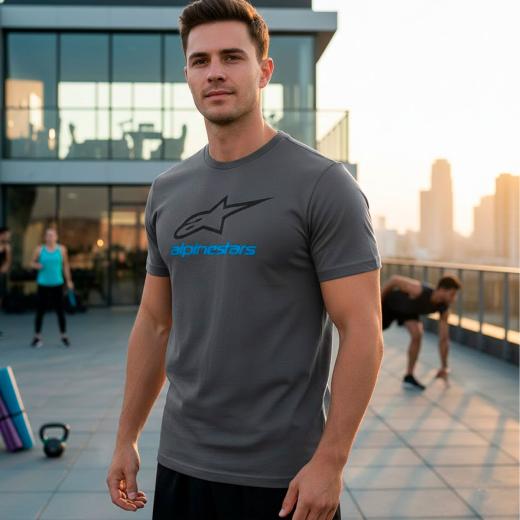 Camiseta Alpinestars Always 2.0 Cinza