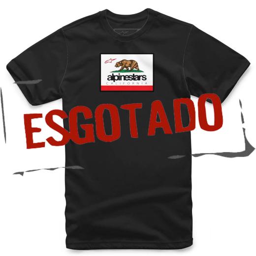 Camiseta Alpinestars Cali 2.0 Preto