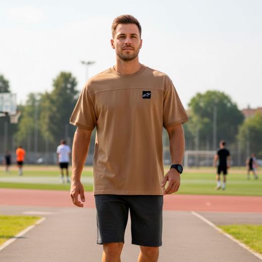 Camiseta Alpinestars Chunk Knit Areia