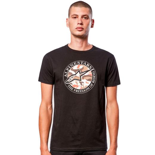 Camiseta Alpinestars Dot Camo Preto