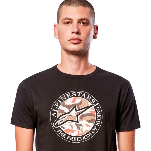Camiseta Alpinestars Dot Camo Preto