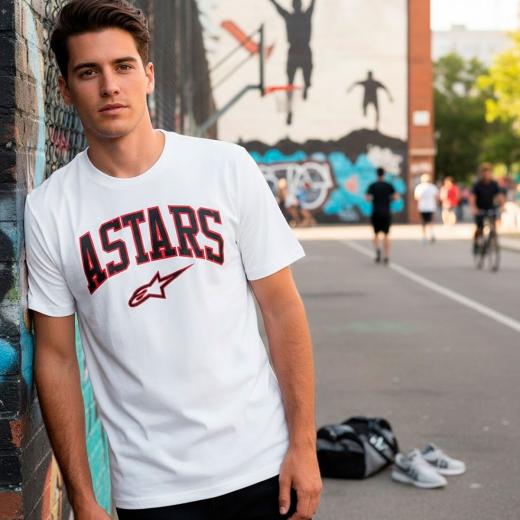 Camiseta Alpinestars Dunker Branco