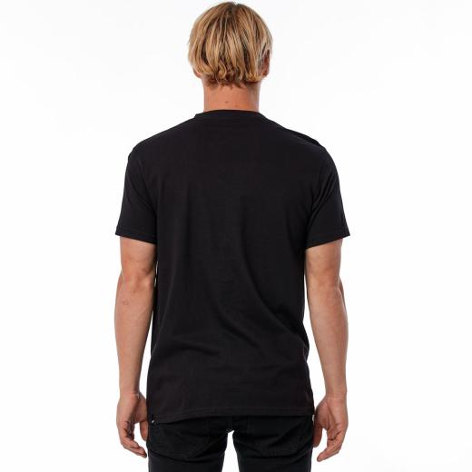 Camiseta Alpinestars Oscar Spiral Preto/Amarelo