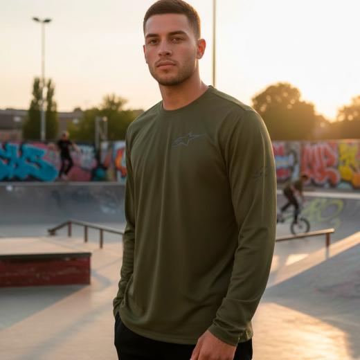 Camiseta Alpinestars Pursue Performance Manga Longa