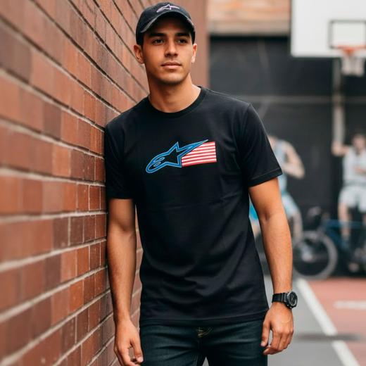 Camiseta Alpinestars Racing USA