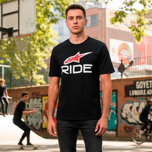 Camiseta Alpinestars Ride 4.0 Preto