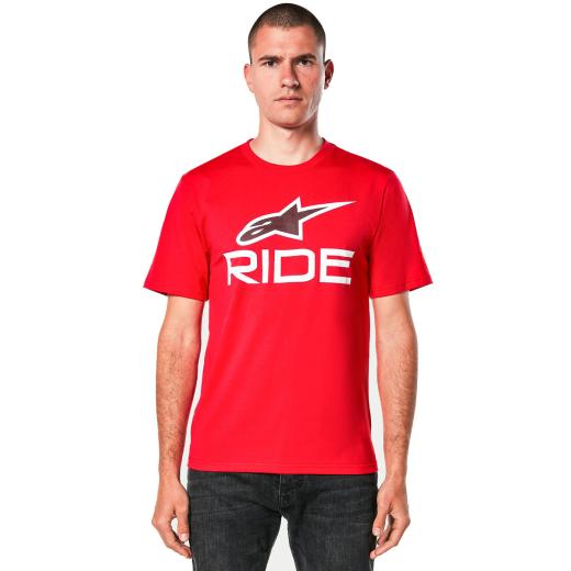 Camiseta Alpinestars Ride 4.0 Vermelho
