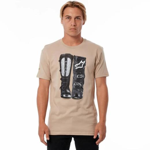 Camiseta Alpinestars Victory Roots Marrom